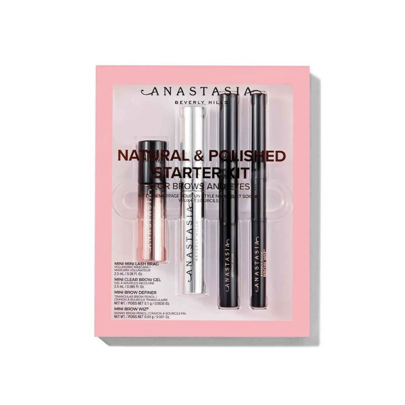 ANASTASIA BEVERLY HILLS NATURAL+ POLISHED STARTER KIT Multiusage