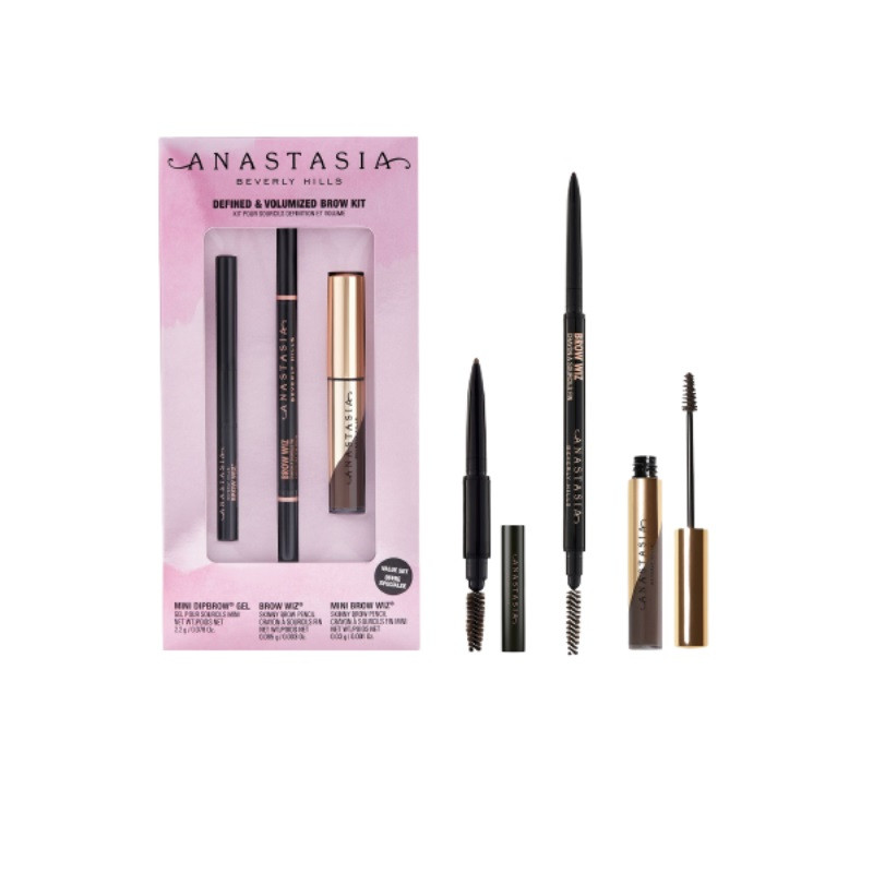 ANASTASIA BEVERLY HILLS DEFINED AND VOLUMIZED BROW KIT kits & Palettes