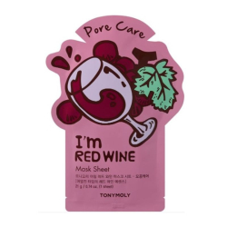 TONYMOLY I AM RED WINE MASK SHEET PORE CARE