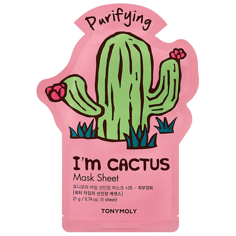 TONYMOLY I AM CACTUS MASK SHEET PURIFYING