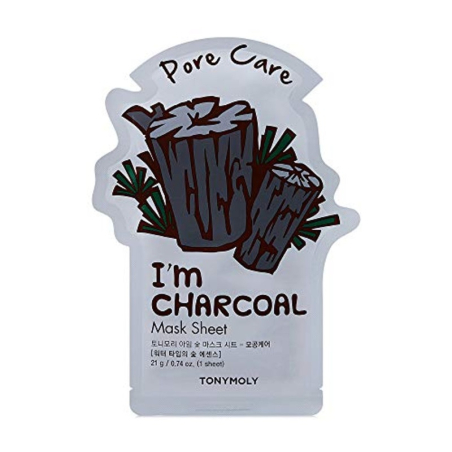 TONYMOLY I AM CHARCOAL MASK SHEET PORE CARE