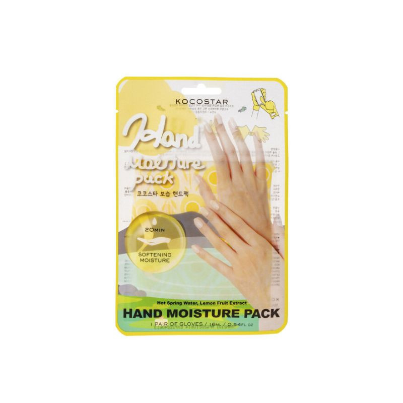 KOCOSTAR HAND MOISTURE PACK-LEMON FRUIT EXTRACT