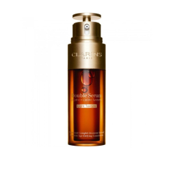 CLARINS DOUBLE SERUM LIGHT TEXTURE HYDRIC+LIPIDIC SYSTEM POUR PEAUX MIXTES À GRASSES 50ML