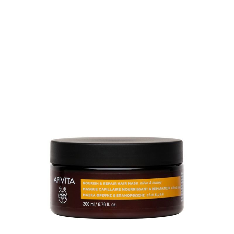 APIVITA INTENSE REPAIR MASQUE CAPILLAIRE NOURRISSANT ET RÉPARATEUR POUR CHEVEUX SECS ET ABIMÉS 200ML