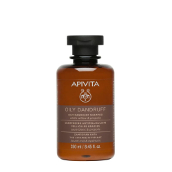 APIVITA OILY DANDRUFF SHAMPOOING ANTIPELLICULAIRES CHEVEUX GRAS 250ML