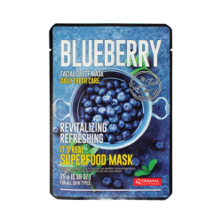 DERMAL IT'S REAL SUPERFOOD MASK BLUEBERRY