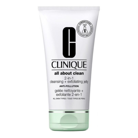 CLINIQUE ALL ABOUT CLEAN GELÉE NETTOYANTE ET EXFOLIANTE 150ML