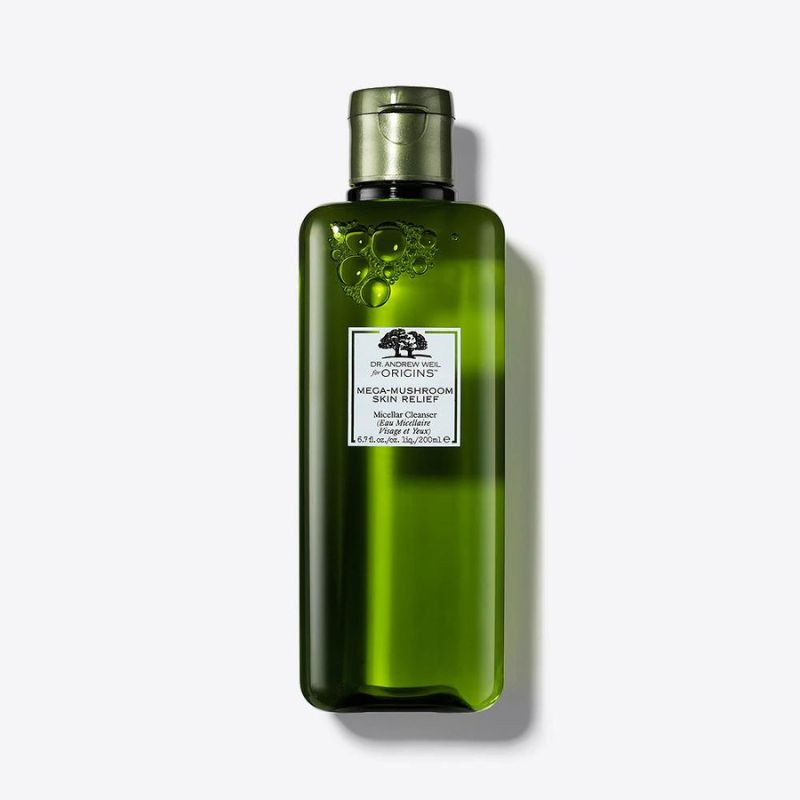 ORIGINS MECA MUSHROOM SKIN RELIEF EAU MICELLAIRE VISAGE ET YEUX 200ML