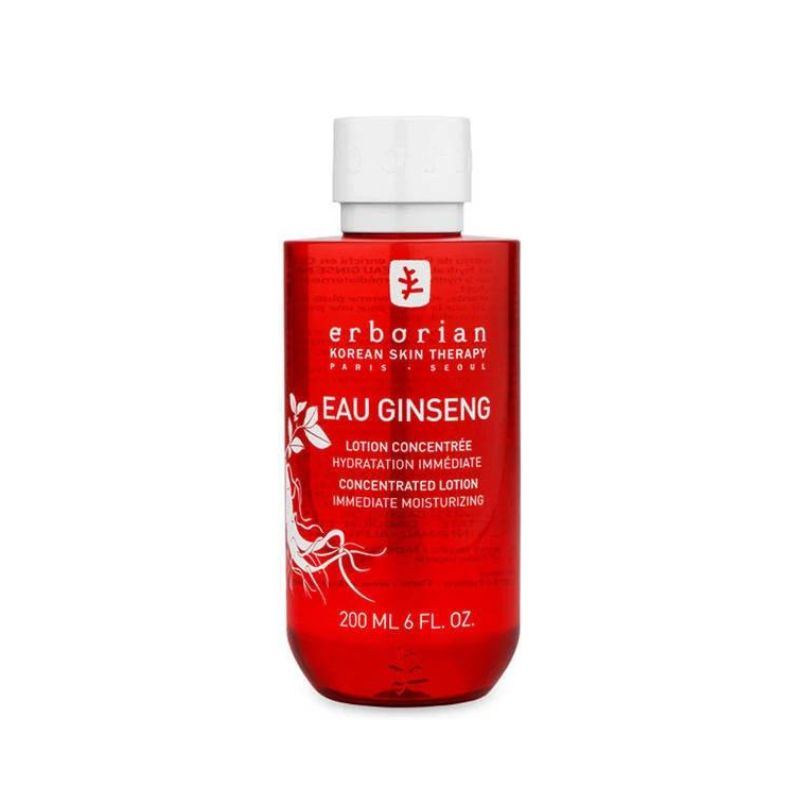 ERBORIAN EAU GINSENG LOTION CONCENTRÉE HYDRATANT 190ML