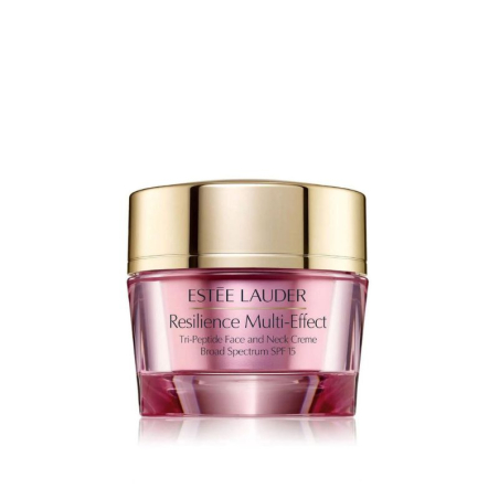 ESTEE LAUDER CRÈME TRI-PEPTIDE VISAGE ET COU SPF15 PEAUX NORMALES/MIXTES RESILIENCE 50ML