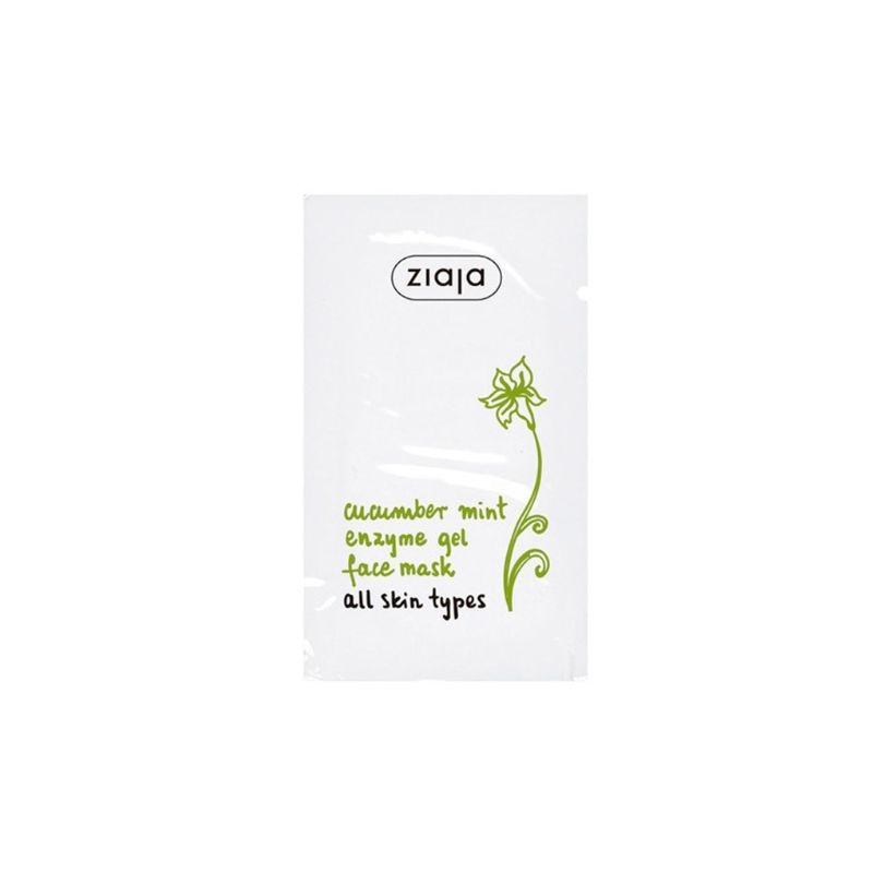 ZIAJA CUCUMBER MINT ENZYME MASK/SACHET 7 ML