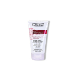 EVOLUDERM ANTI-IMPERFECTIONS 2EN1 NETTOYANT/MASQUE AU PAMPLEMOUSSE ROSE PEAUX 150ML