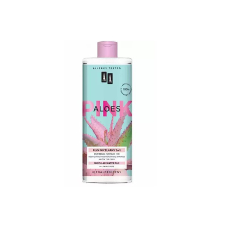 OCEANIC AA ALOES PINK MICELLAR WATER 3IN1 400 ML