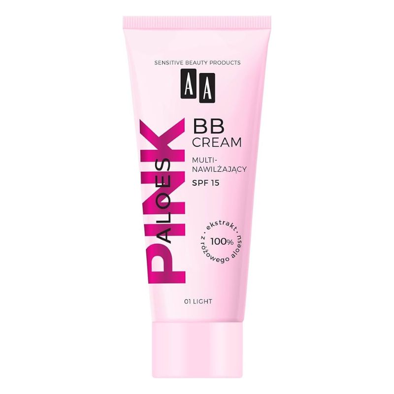 OCEANIC AA ALOE PINK BB CREAM MULTI-MOISTURIZING SPF15 01 LIGHT 30ML
