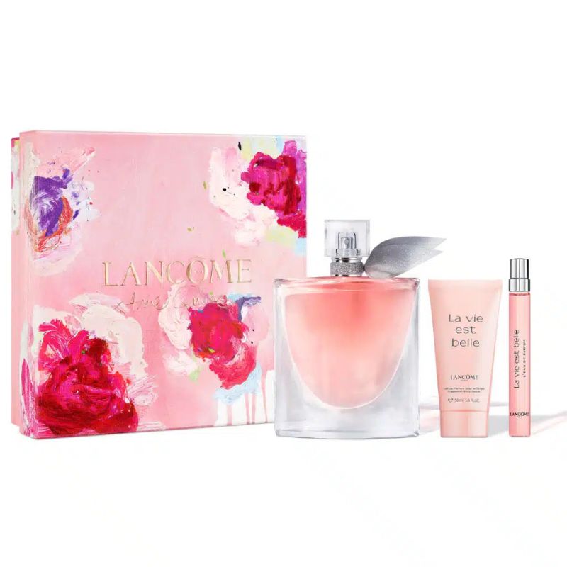 LANCÔME COFFRET LA VIE EST BELLE EDP 100ML + BODY LOTION 50ML + VAPO DE SAC 10 ml