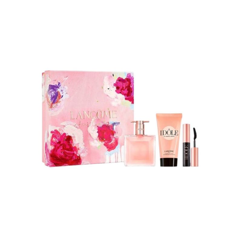 LANCÔME COFFRET IDOLE EDP 25ML + IDOLE EDP 10ML+ MINI MASCARA LASH IDOLE