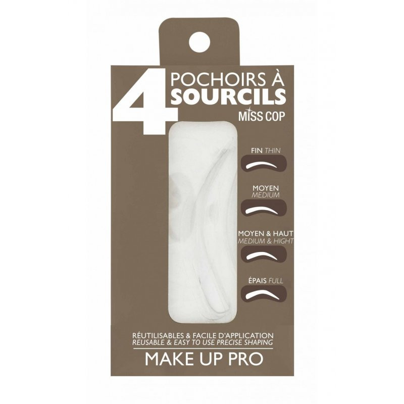 MISS COP POCHOIRS SOURCILS