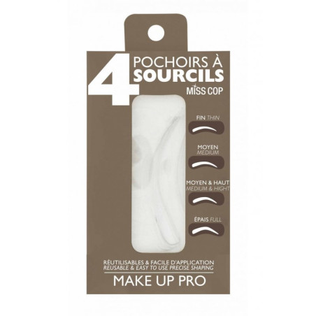MISS COP POCHOIRS SOURCILS