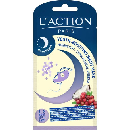 L'ACTION MASQUE NUIT STIMULATEUR DE JEUNESSE 12G
