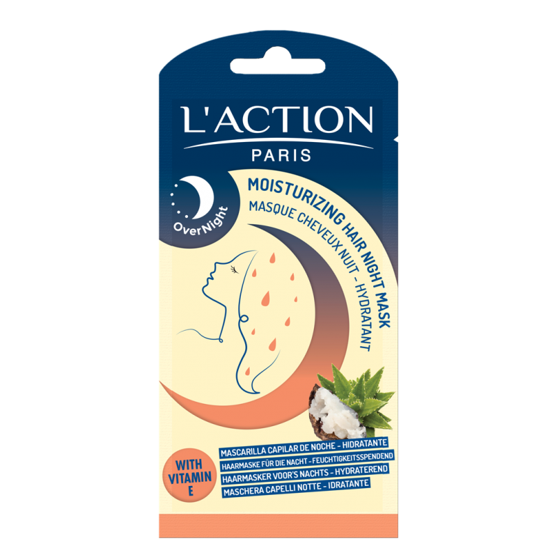 L'ACTION MASQUE CHEVEUX NUIT HYDRATANT 20ML