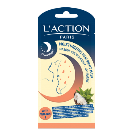L'ACTION MASQUE CHEVEUX NUIT HYDRATANT 20ML