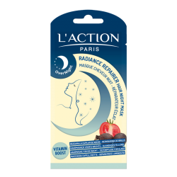 L'ACTION MASQUE CHEVEUX NUIT RÉPARATEUR ÉCLAT 20ML
