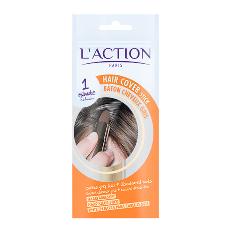 L'ACTION BATON CHEVEUX CHATAIN