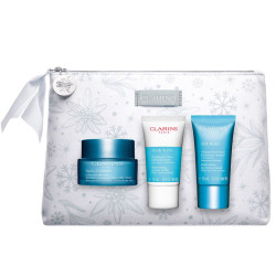 CLARINS COFFRET HYDRATANT CREME HYDRA 50ML+MINI GOMMAGE +MINI MASQUE HYDRA