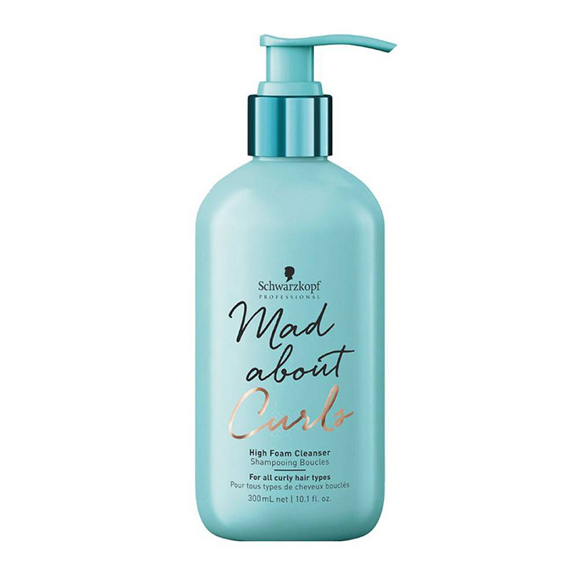 SCHWARZKOPF SHAMPOOING BOUCLES MAD ABOUT CURLS POUR TOUS TYPES DE CHEVEUX BOUCLES 300ML