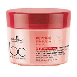 SCHWARZKOPF BC BONACURE MASQUE 200 ML PEPTIDE REPAIR RESCUE NUTRITIF INTENSE