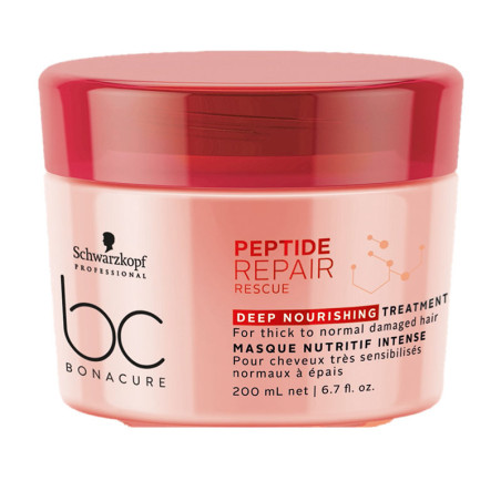 SCHWARZKOPF BC BONACURE MASQUE 200 ML PEPTIDE REPAIR RESCUE NUTRITIF INTENSE