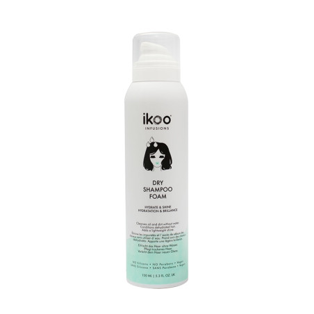 IKOO INFUSIONS SHAMPOOING SEC DRY SHAMPOO FOAM HYDRATE SHINE 150 ML