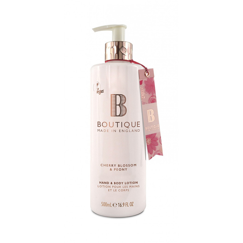 GRACE COLE LOTION POUR LES MAINS ET LE CORPS CHERRY BLOSSOM ET PEONY 500ML