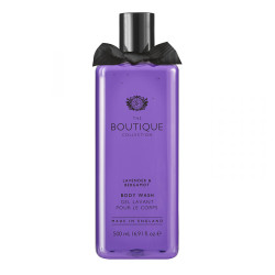 GRACE COLE GEL LAVANT POUR LE CORPS THE BOUTIQUE COLLECTION  LAVENDER ET BERGAMOT 500 ML