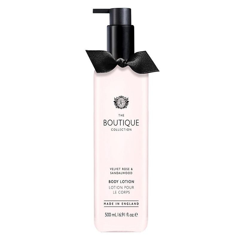 GRACE COLE LOTION CORPORELLE THE BOUTIQUE COLLECTION  VELVET ROSE ET SANDALWOOD 500 ML