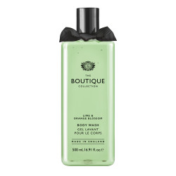 GRACE COLE GEL LAVANT POUR LE CORPS THE BOUTIQUE COLLECTION  LIME ET ORANGE BLOSSOM 500 ML