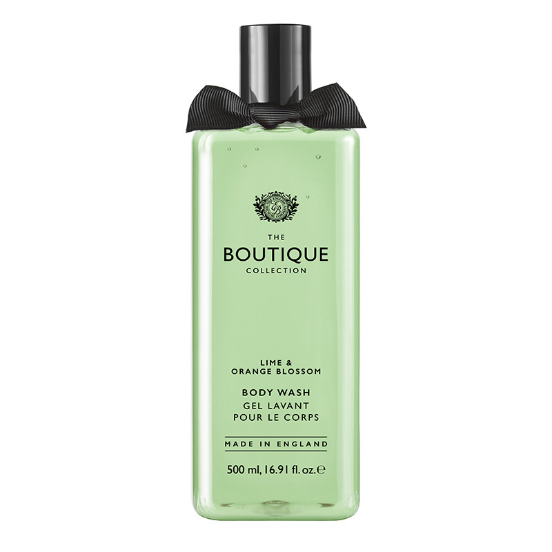 GRACE COLE GEL LAVANT POUR LE CORPS THE BOUTIQUE COLLECTION  LIME ET ORANGE BLOSSOM 500 ML