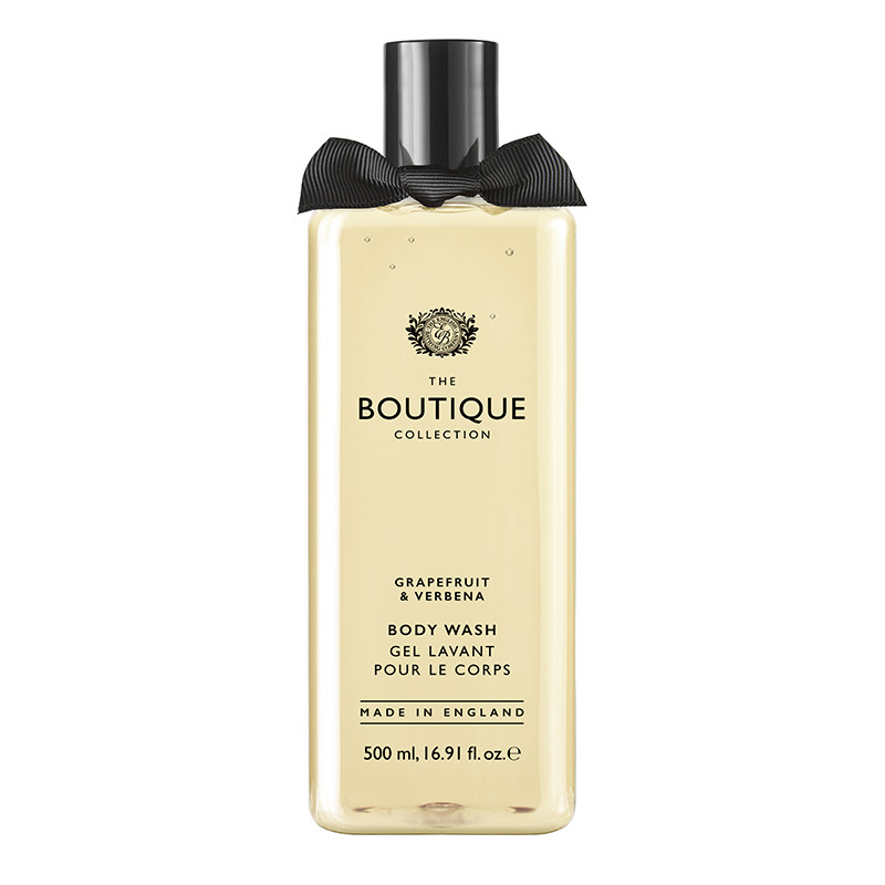 GRACE COLE GEL LAVANT POUR LE CORPS THE BOUTIQUE COLLECTION  GRAPEFRUIT ET VERBENA 500 ML