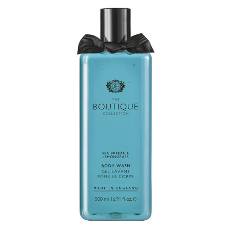 GRACE COLE GEL LAVANT POUR LE CORPS THE BOUTIQUE COLLECTION  SEA BREEZE ET LEMONGRASS 500 ML