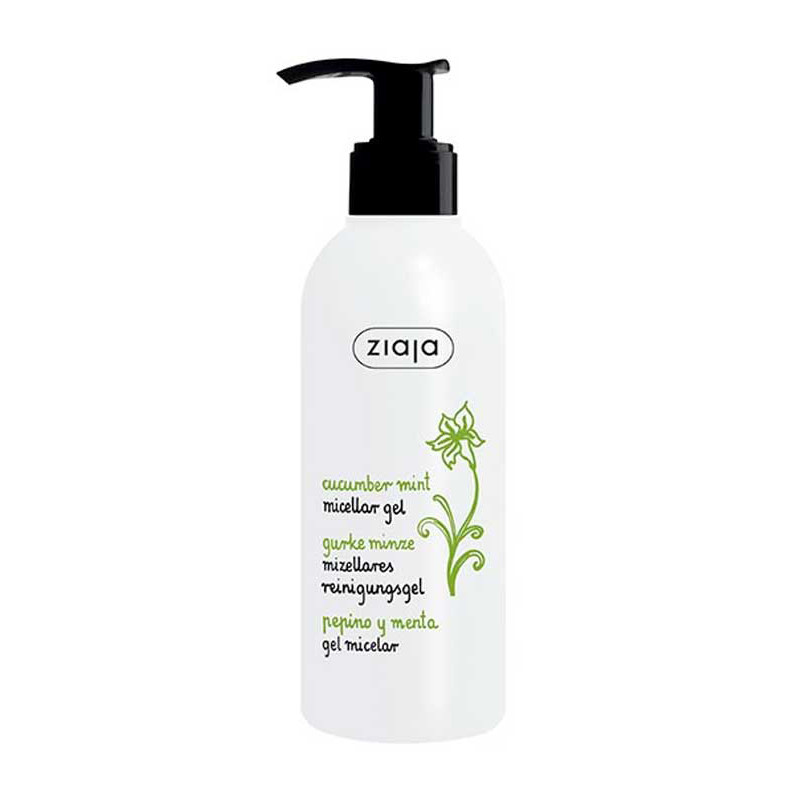 ZIAJA CUCUMBER MINT MICELLAR CLEANSING GEL 200 ML