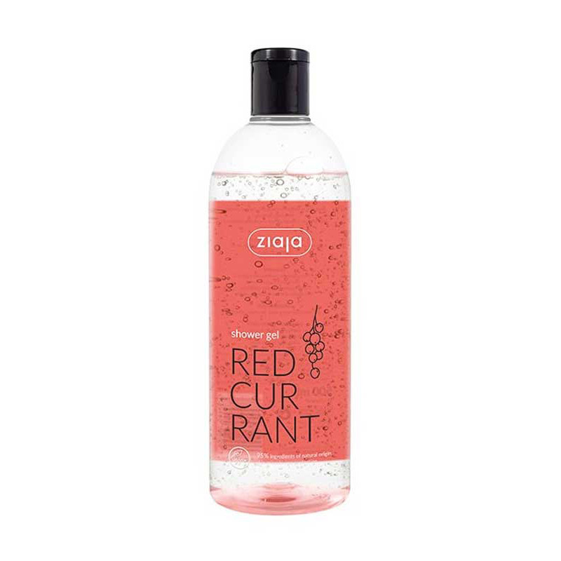 ZIAJA GEL DOUCHE RED CURRANT 500ML