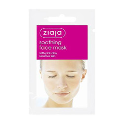 ZIAJA SOOTHING FACE MASK WITH PINK CLAY/SACHET 7 ML