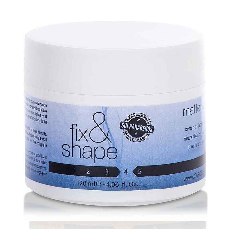CAROBELS CIRE À CHEVEUX  CAROPROD FIX ET SHAPE MATT 120ML