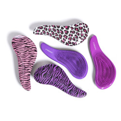CAROBELS BROSSE CHEVEUX LEOPARD ROSES CULPBY I-TANGLE