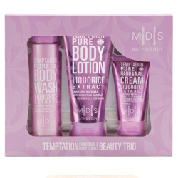 MADES COFFRET MADES TEMPTATION PURE GEL DOUCHE 200ML+LOTION POUR LE CORPS 150+CREME MAINS ET ONGLES 75ML