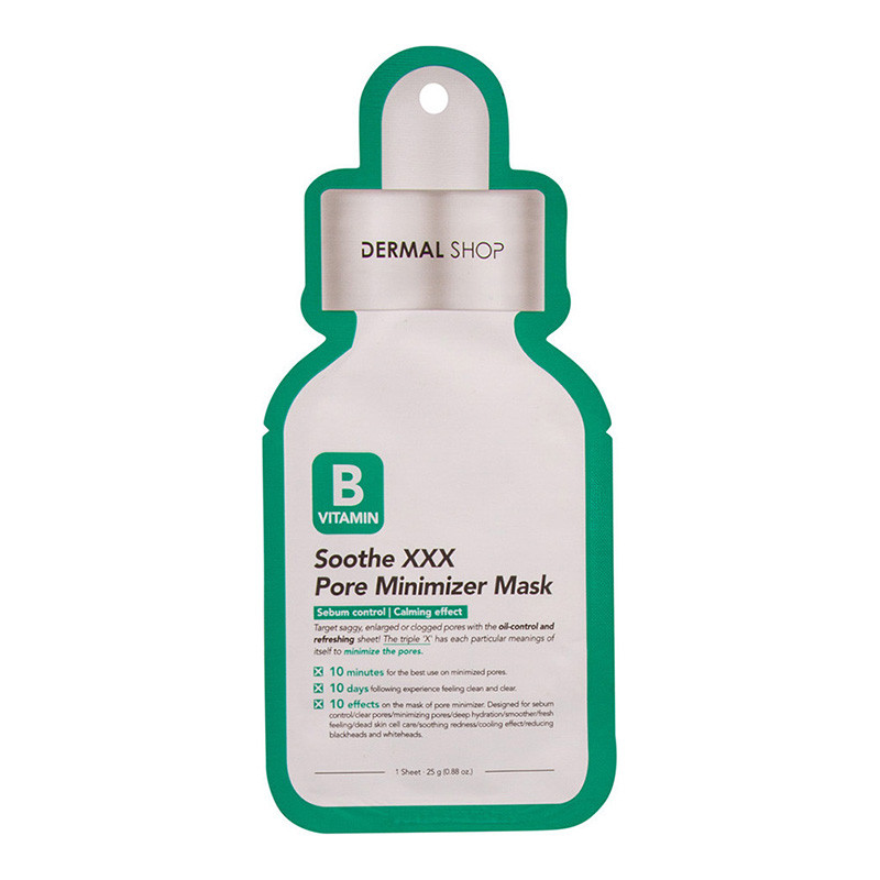 DERMAL MASQUE SOOTHE XXX PORE MINIMIZER
