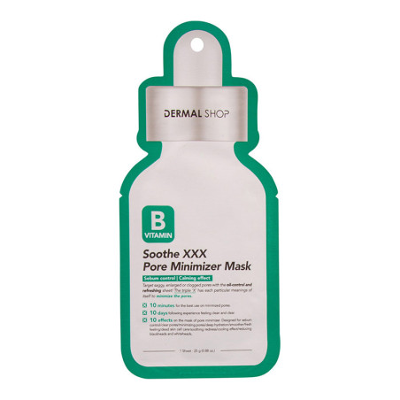 DERMAL MASQUE SOOTHE XXX PORE MINIMIZER